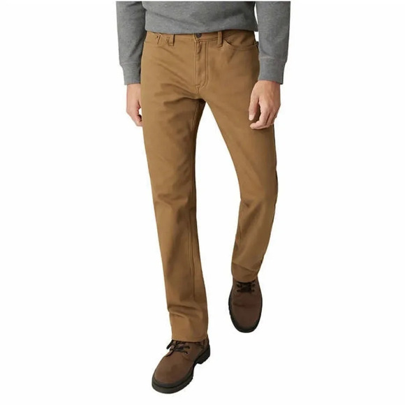 Weatherproof Vintage Men’s Fleece Lined Pant - Green #17 - Picture 6 of 11